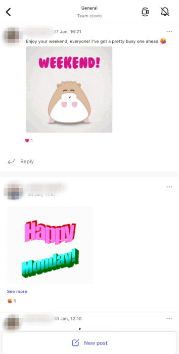 Microsoft 365 mobile teams