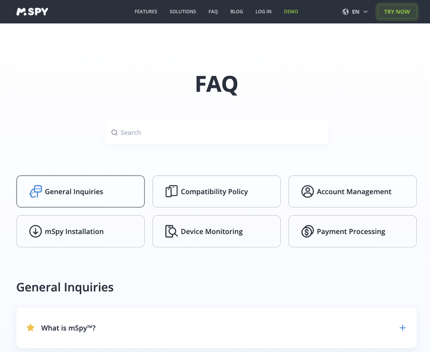 mSpy FAQ