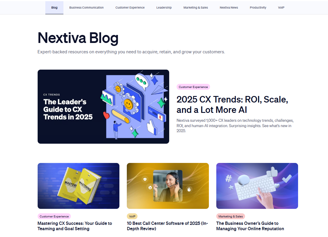 Nextiva's blog