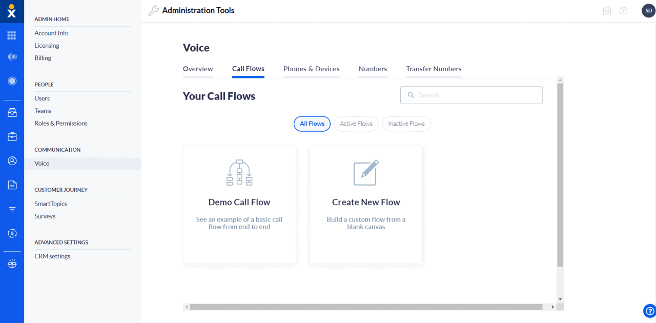 Nextiva call flows