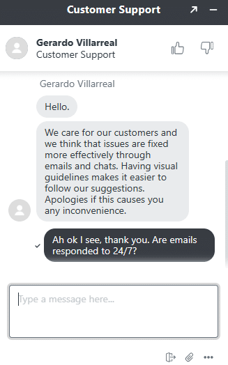 NordPass Business chat