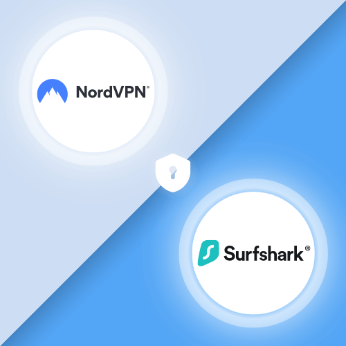 NordVPN vs Surfshark comparison