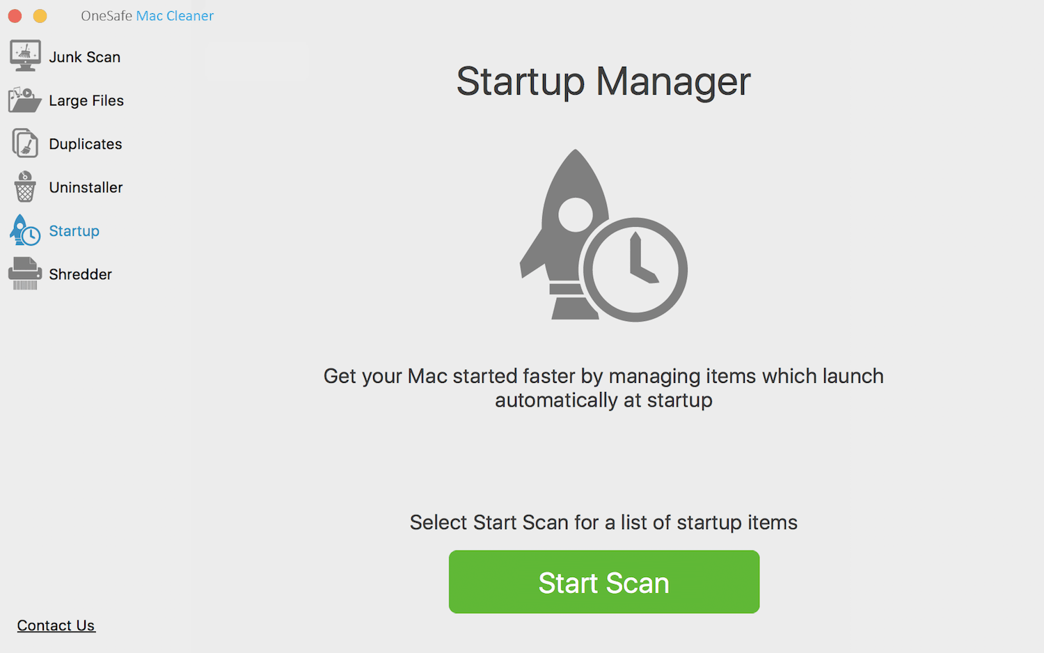Startup optimizer