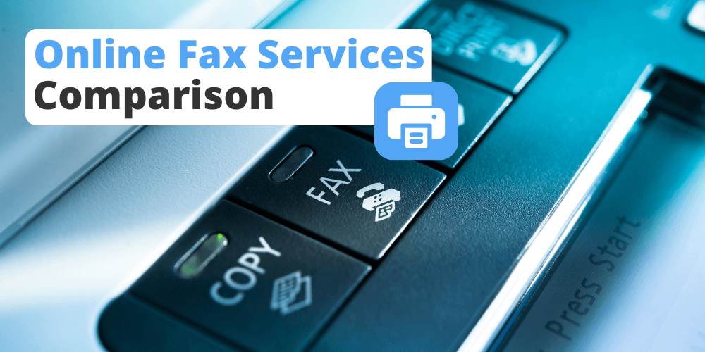 Online Fax Services Comparison Chart