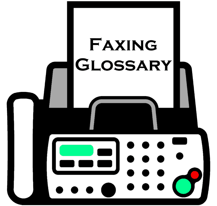 Online faxing glossary