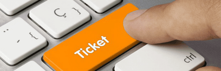 Online Ticket Buying Button