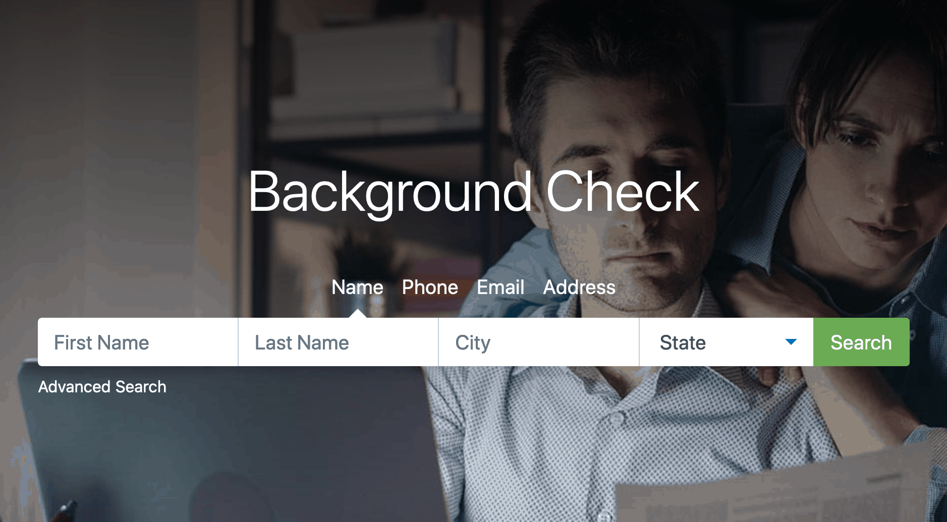 PeopleFinders background check