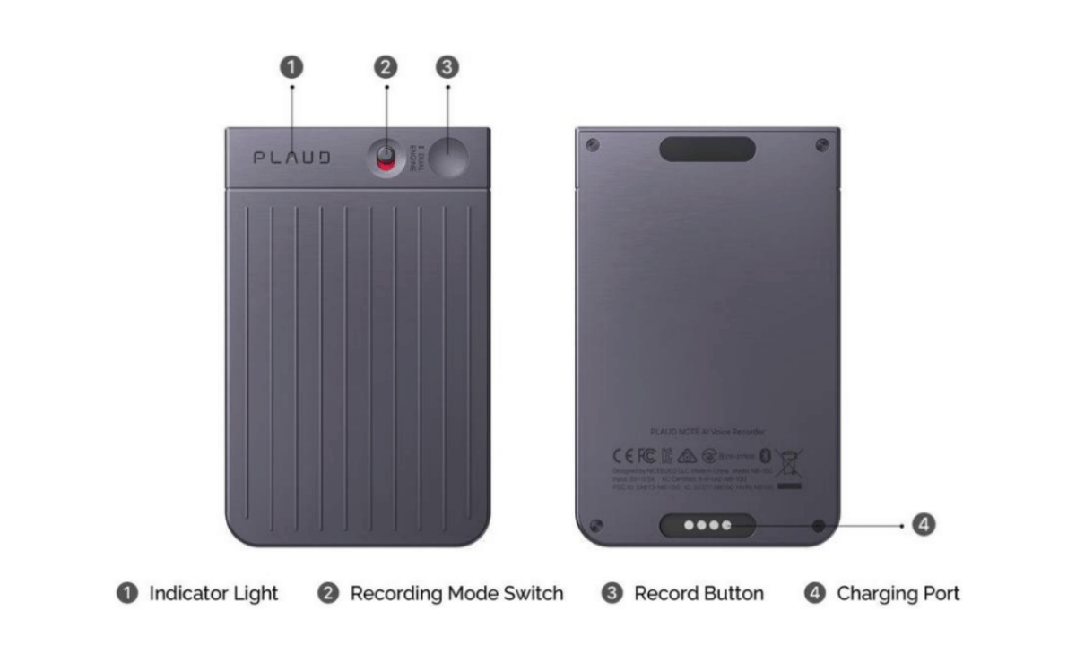 Plaud device functions