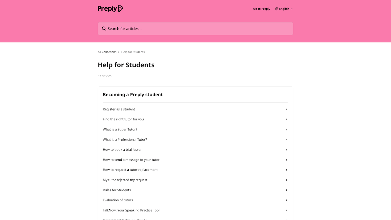 Preply Help Center