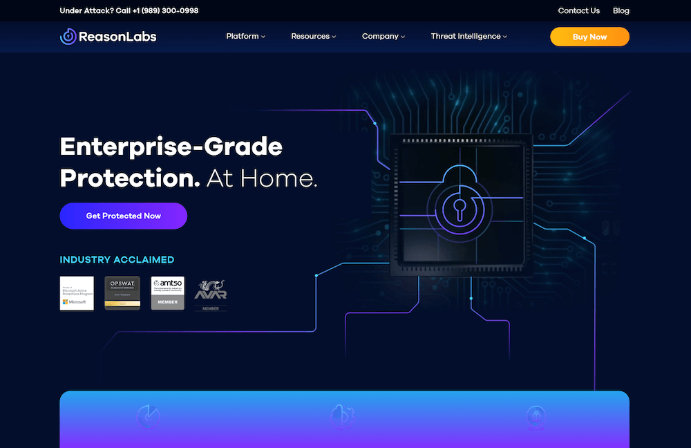 RAV Endpoint Protection homepage