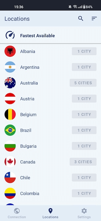 RAV Endpoint Protection mobile vpn
