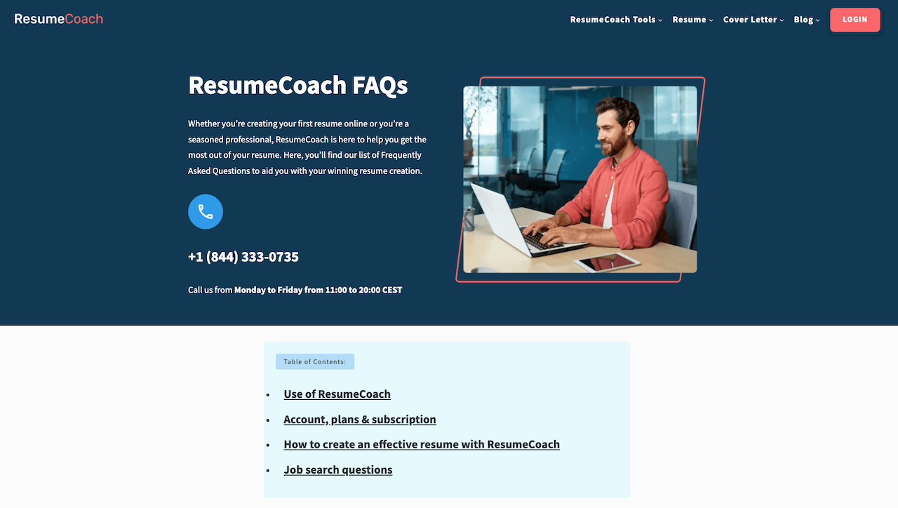 Resumecoach FAQs