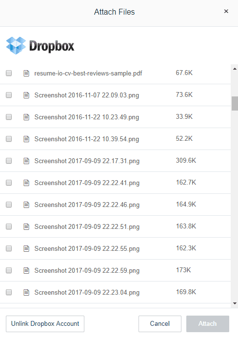 DropBox integration with RingCentral Fax
