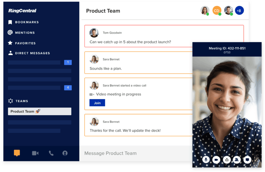 Ring Central platform