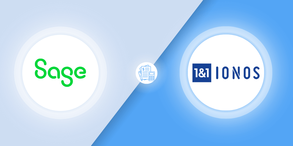 Sage Business Cloud Accounting vs 1&1 Online Accounting
