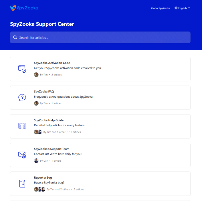 SpyZooka customer service