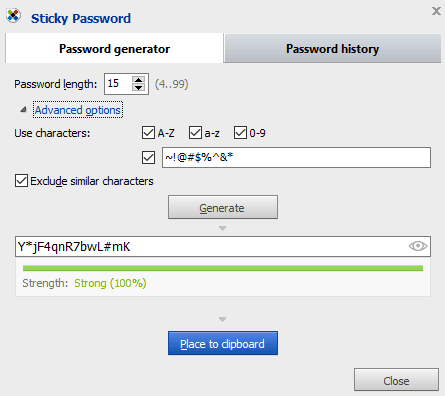 Password generator
