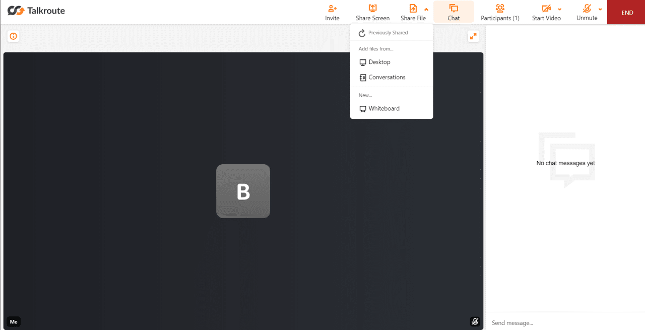 Talkroute conference call
