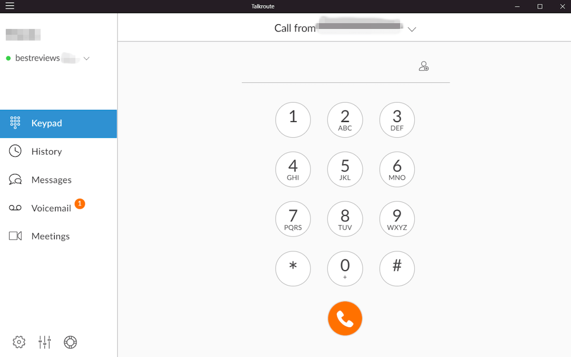 Talkroute desktop app
