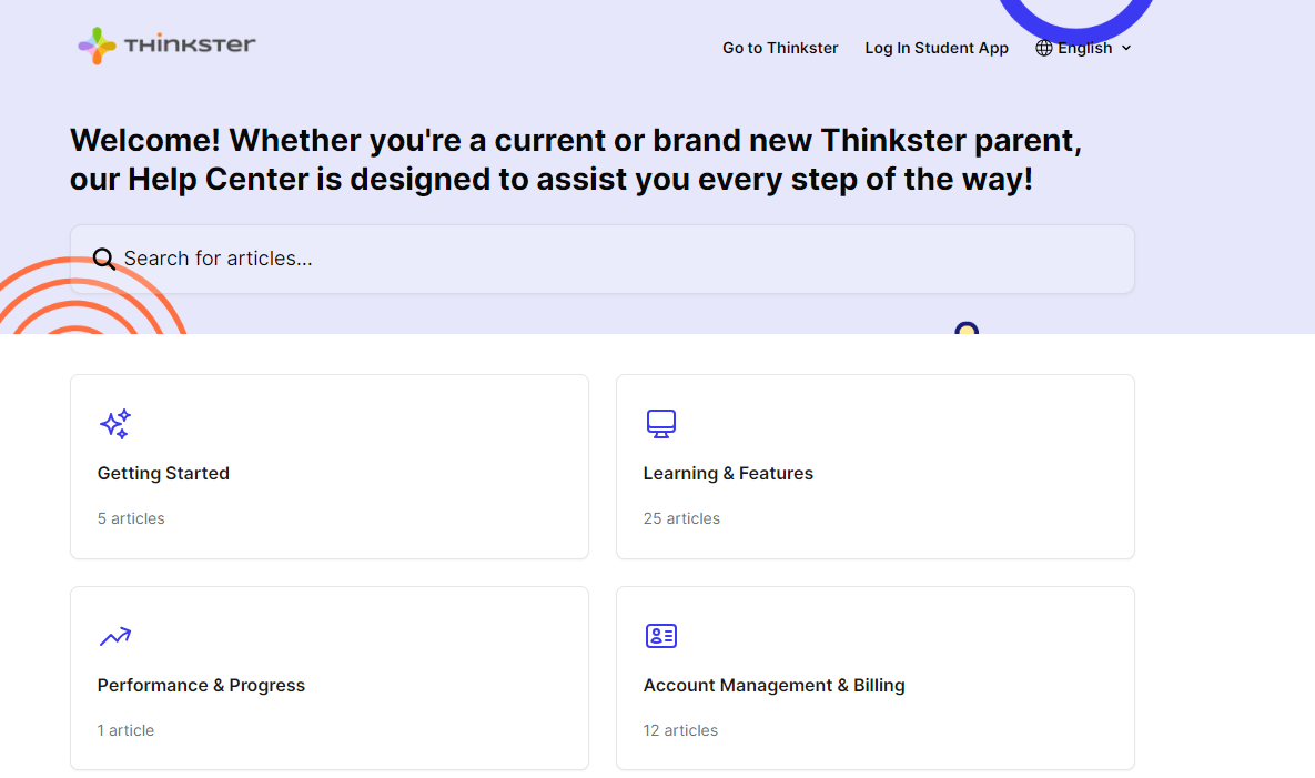 Thinkster help center