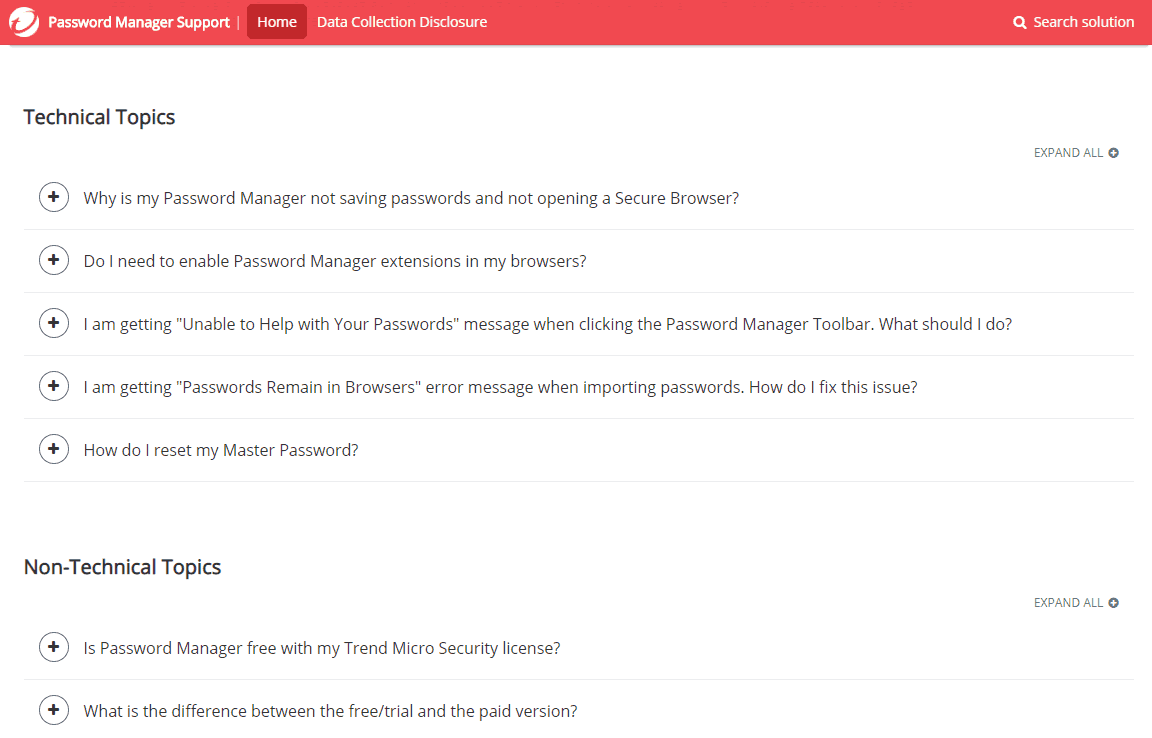FAQ for Trend Micro users