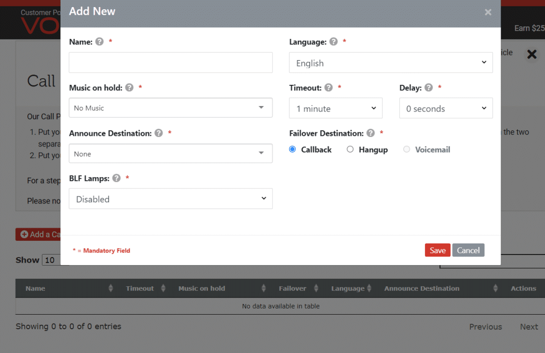 VoIP.ms call parking