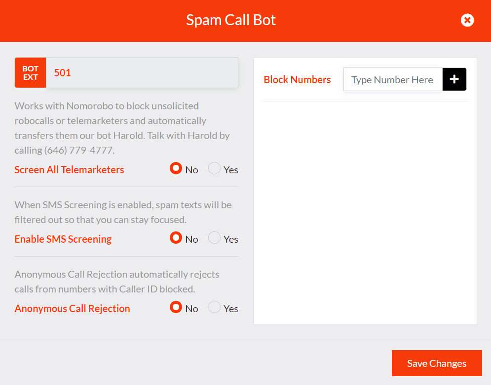 VoiPly Spam Call Bot