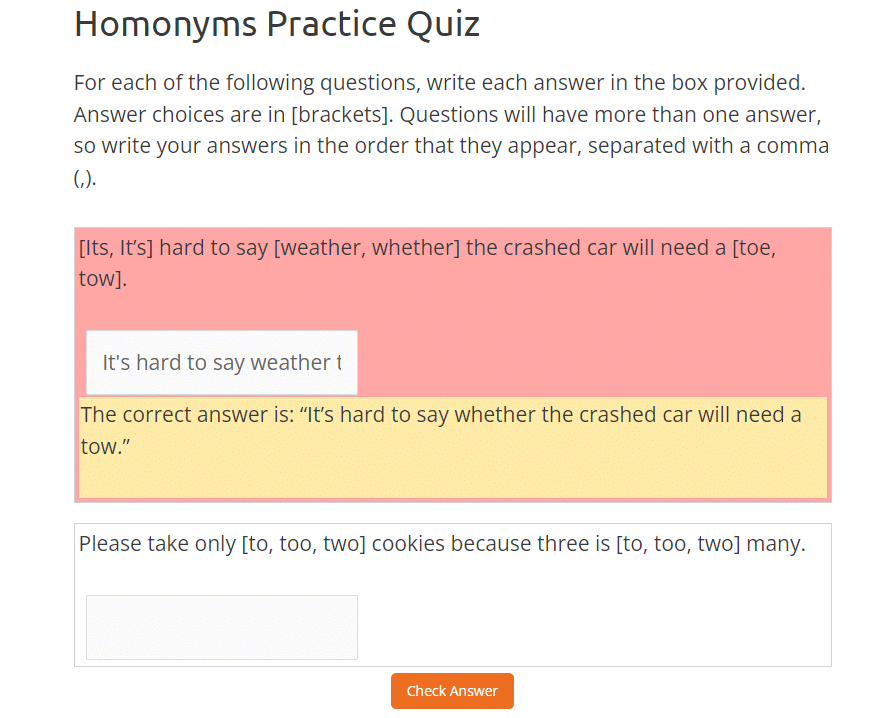 Wizant lesson activity