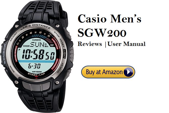 Casio Men’s SGW200 – Reviews 2019, User Manual